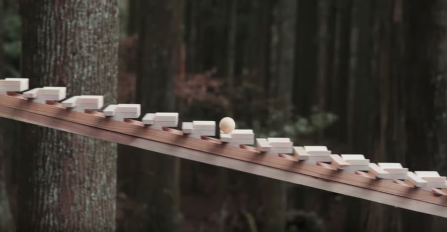 japanese forest xylophone