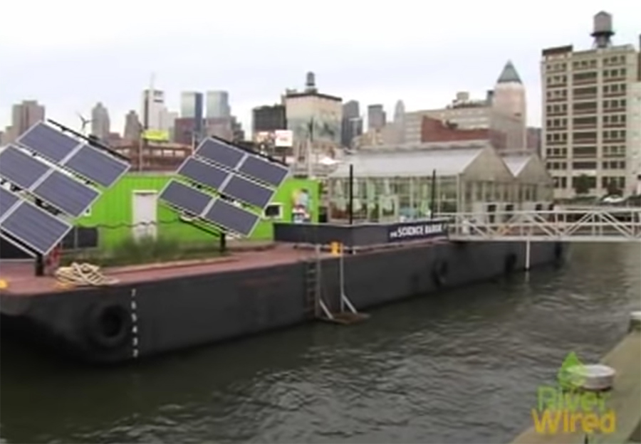 NY Sunworks Science Barge