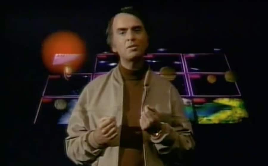 Carl Sagan's cosmic calendar