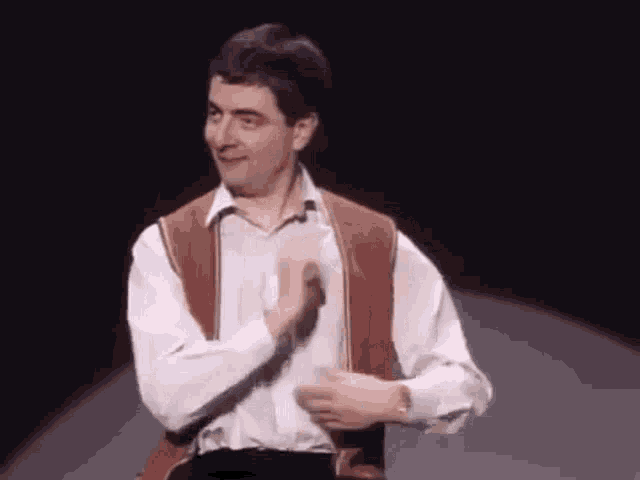 Rowan Atkinson's Invisible Drum Kit