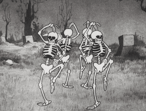 The Skeleton Dance, a 1929 Silly Symphony | The Kid Should See This