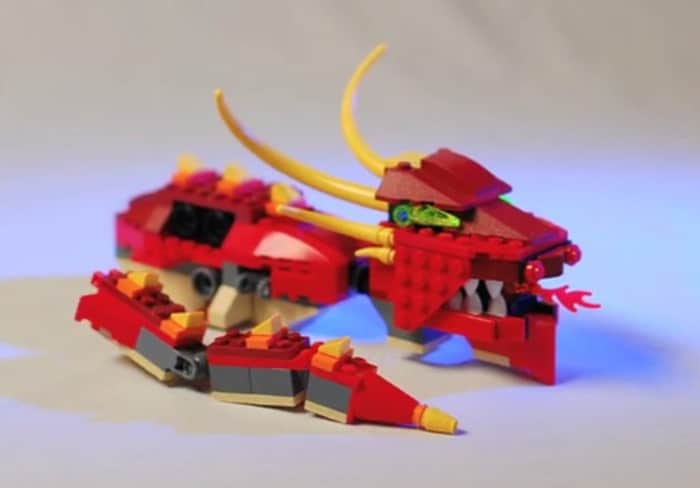A LEGO Dragon self-assembles with stop motion animation | The Kid Should  See This