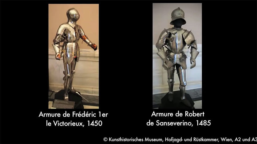 the suits of armor