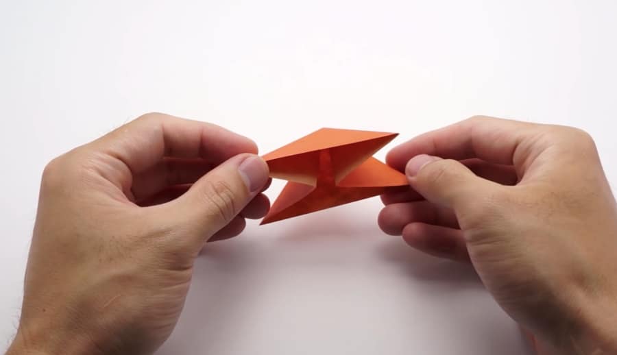 how to fold an origami butterfly ball