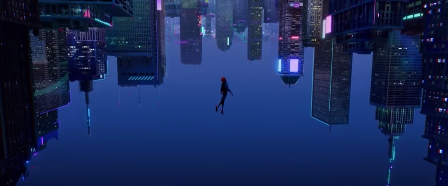 into the spider-verse animation