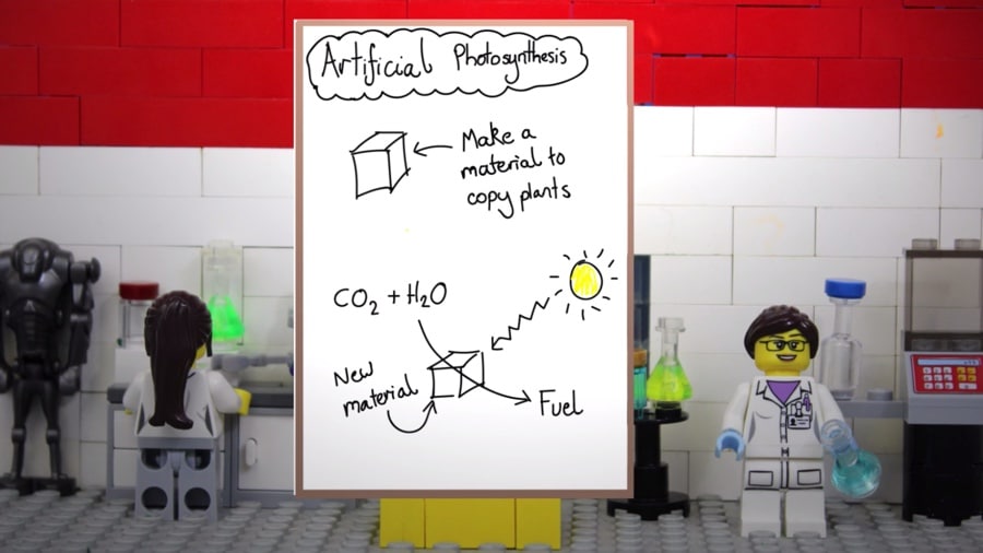 artificial photosynthesis in LEGO