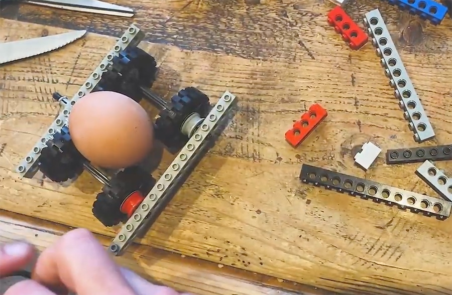 building an egg wizard