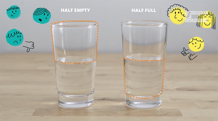 glass - half empty or full?