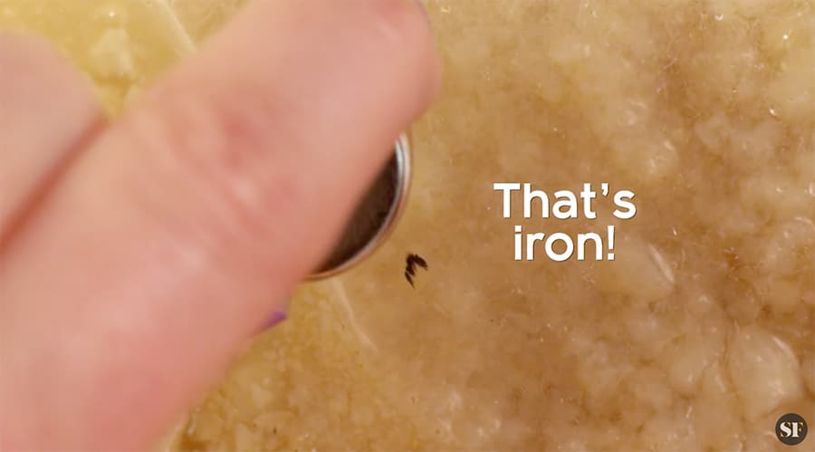 iron found in cereal