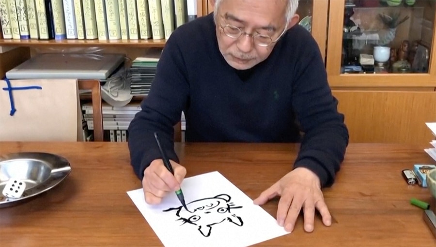 drawing totoro