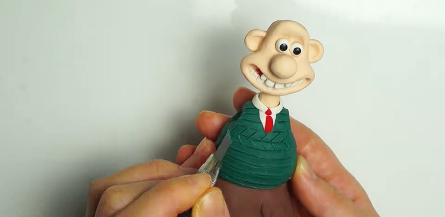 Making Wallace and Gromit plasticine figures from A Grand Day Out | The Kid  Should See This