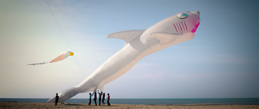 giant shark kite