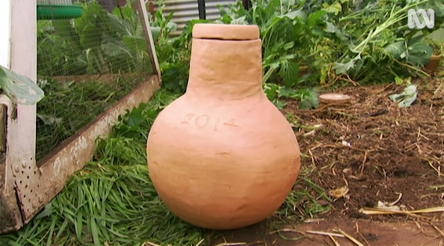 traditional olla clay pot