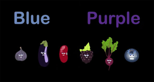 blue and purple foods to eat in your food rainbow