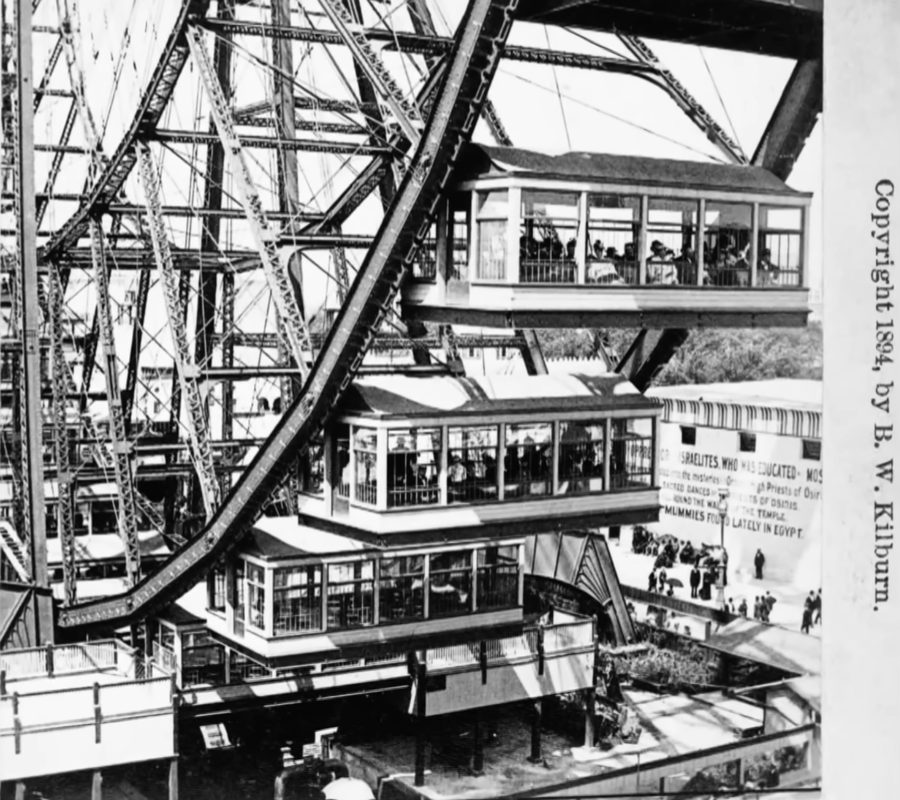 the Chicago Ferris Wheel